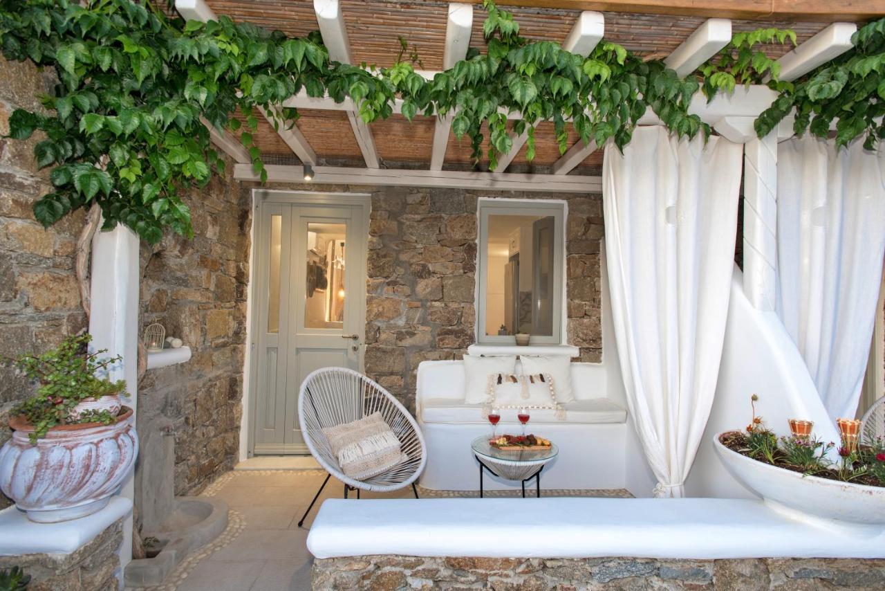 Mykonos Dot Apartments Ano Mera Buitenkant foto